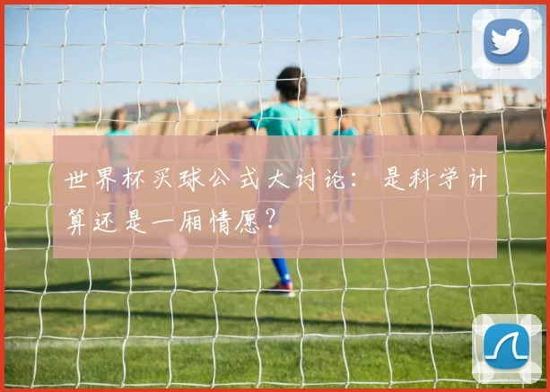世界杯买球公式大讨论：是科学计算还是一厢情愿？